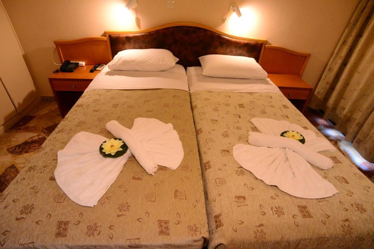 Sappho Hotel Skala Eresou Bagian luar foto