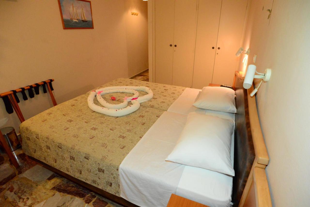Sappho Hotel Skala Eresou Bagian luar foto