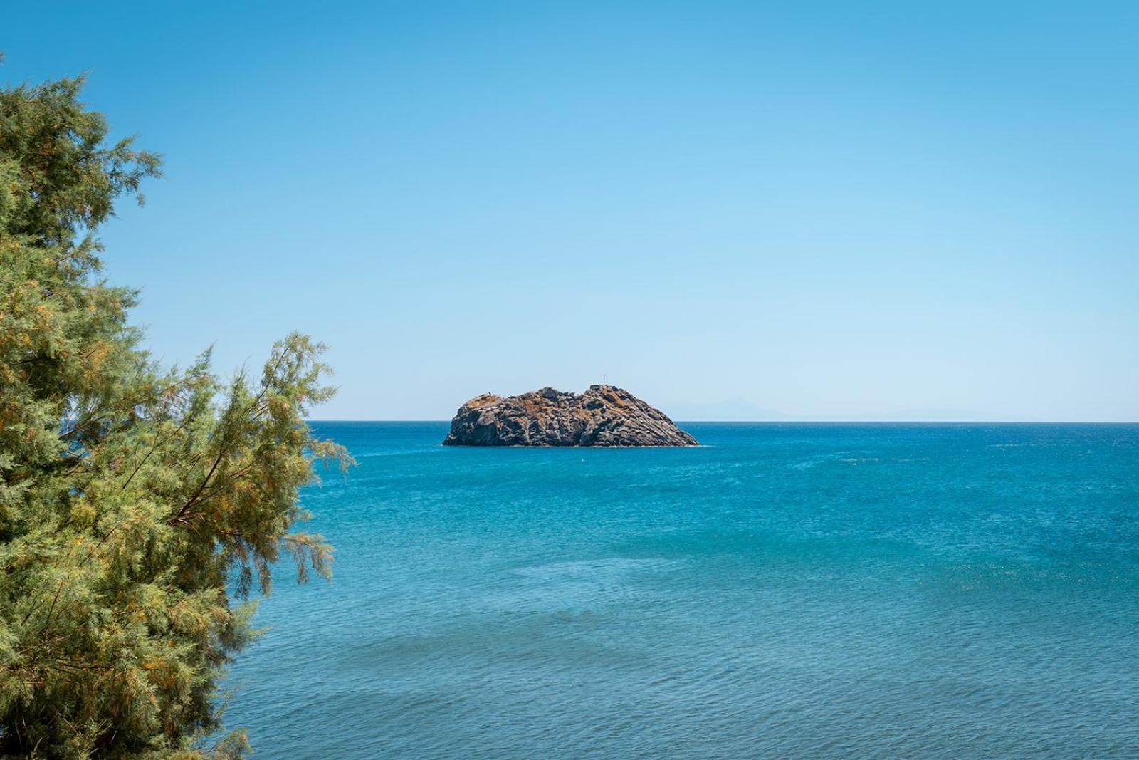 Sappho Hotel Skala Eresou Bagian luar foto
