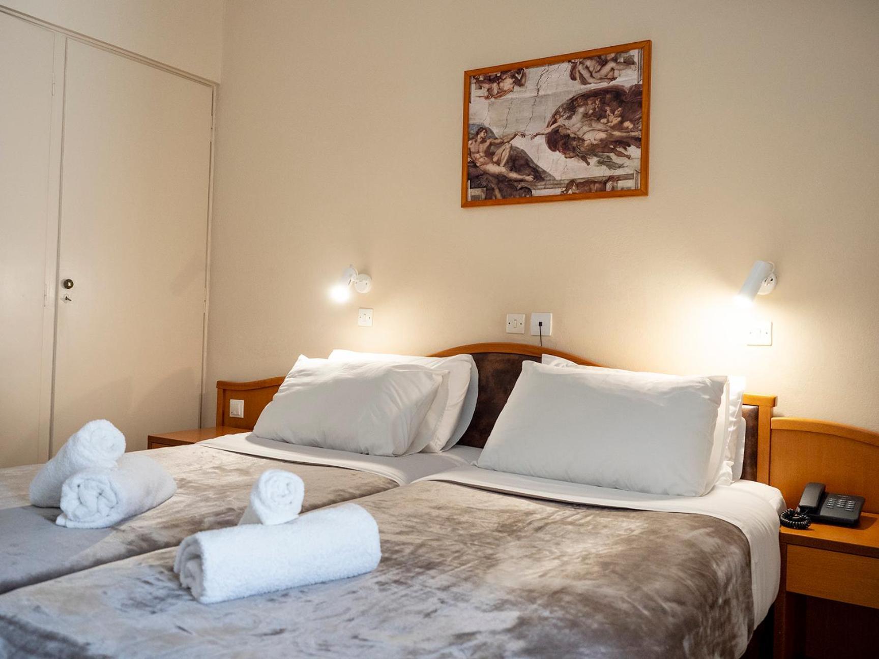 Sappho Hotel Skala Eresou Bagian luar foto