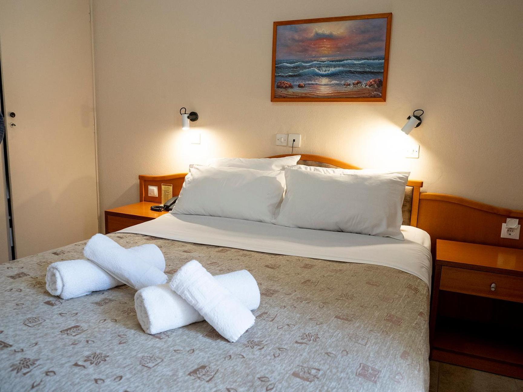 Sappho Hotel Skala Eresou Bagian luar foto