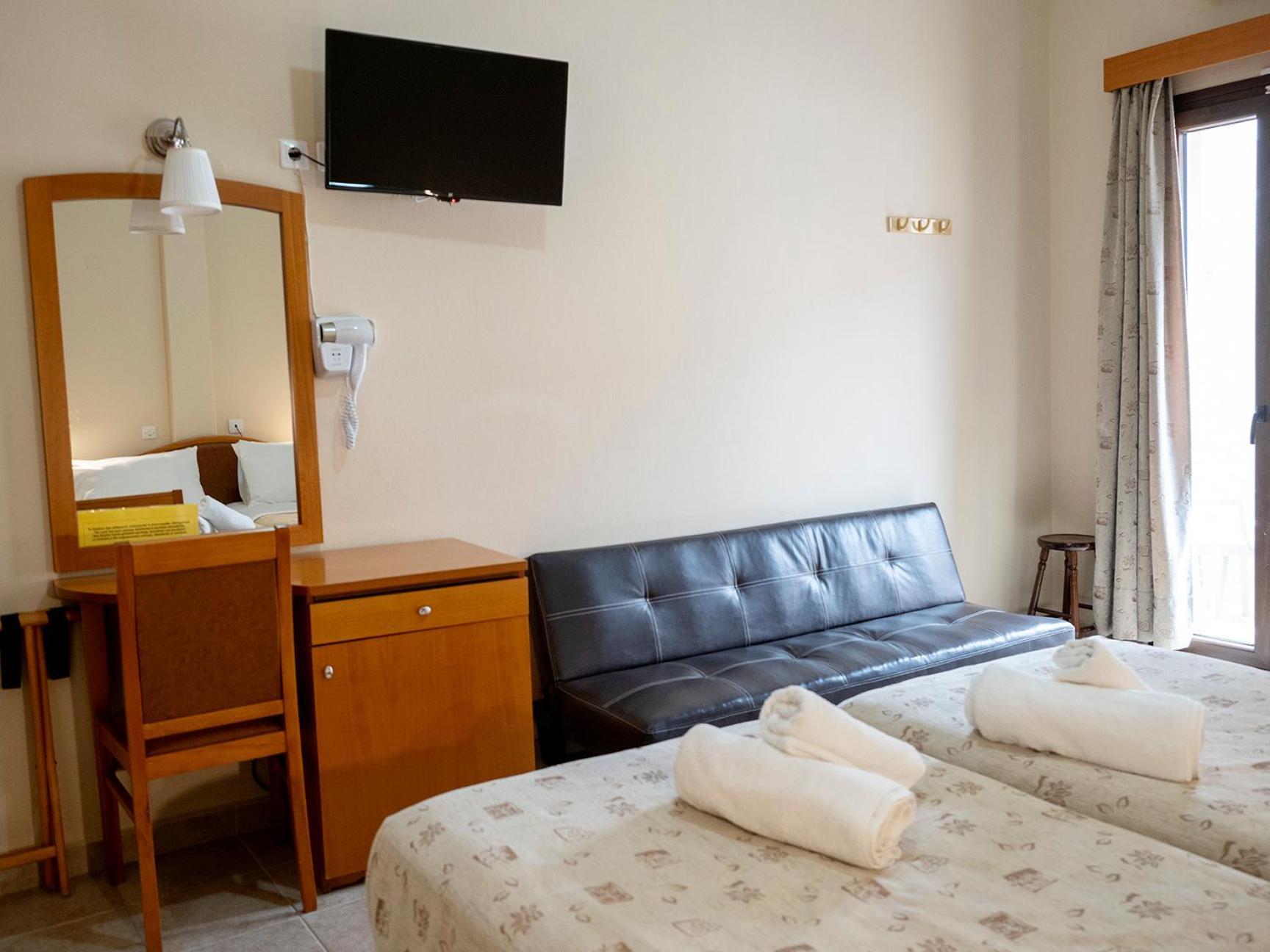 Sappho Hotel Skala Eresou Bagian luar foto