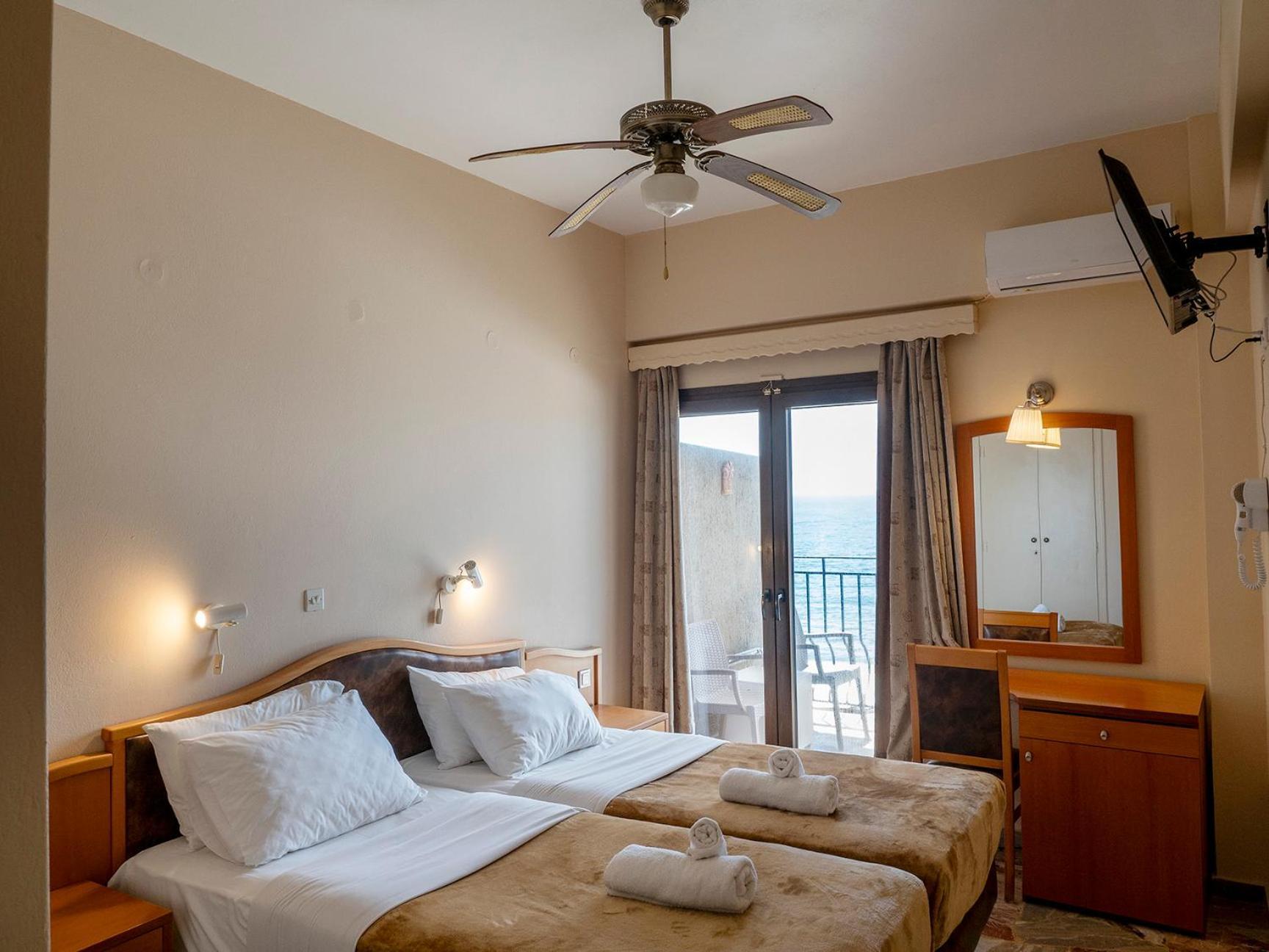 Sappho Hotel Skala Eresou Bagian luar foto